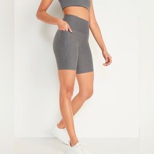 Old Navy High-Waisted PowerSoft Biker Shorts